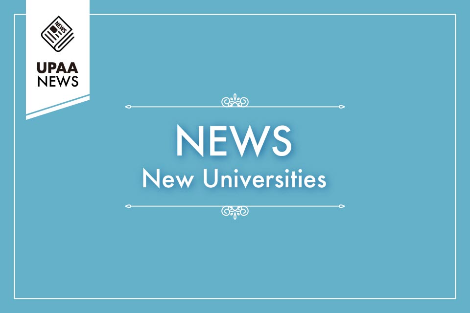 【UPAA】新しい国・新しい大学が加わりました